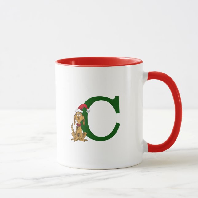 Classic Grinch Max | Monogram C Mug (Right)