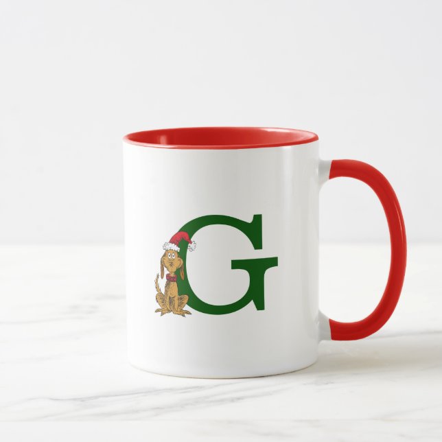 Classic Grinch Max | Monogram G Mug (Right)