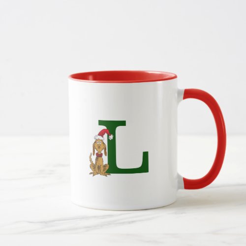 Classic Grinch Max  Monogram L Mug