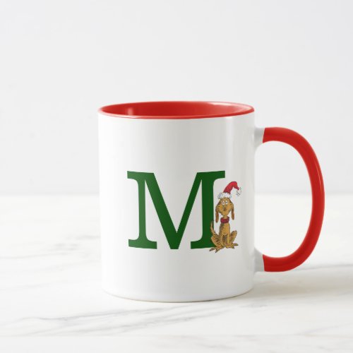 Classic Grinch Max  Monogram M Mug