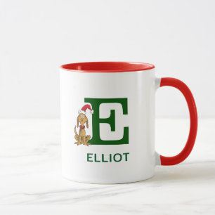 Classic Grinch Max   Name & Monogram E Mug