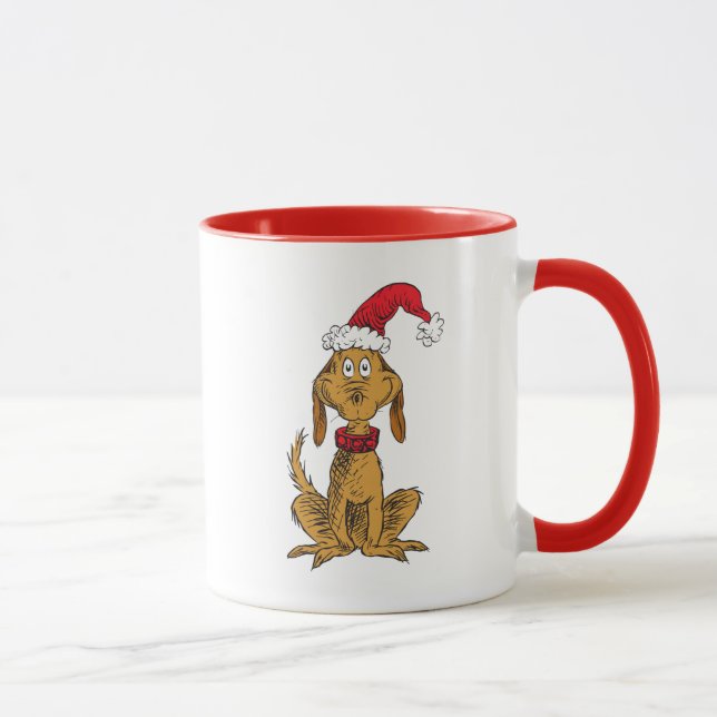 Classic Grinch | Max - Santa Hat Mug (Right)