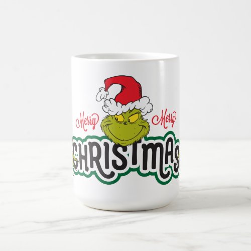 Classic Grinch  Merry Merry Christmas Coffee Mug