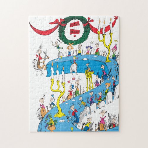 Classic Grinch  Merry Merry Feast Jigsaw Puzzle