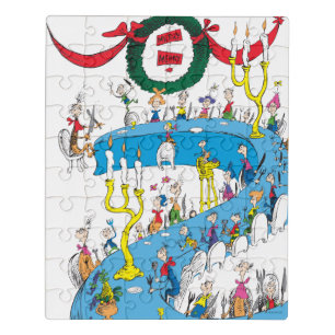 Classic Grinch Merry Merry Feast Jigsaw Puzzle