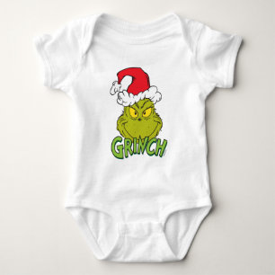 Classic Grinch Naughty or Nice Baby Bodysuit