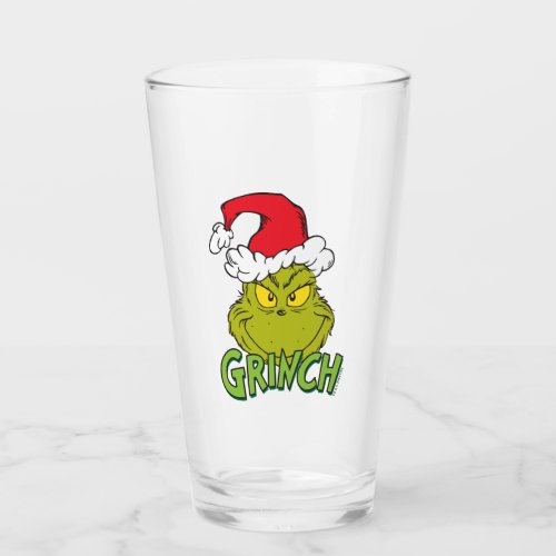 Classic Grinch  Naughty or Nice Glass