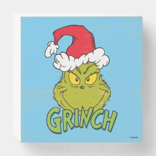 Classic Grinch  Naughty or Nice Wooden Box Sign