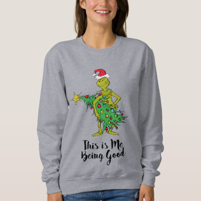 Classic Grinch | Naughty Sweatshirt (Front)