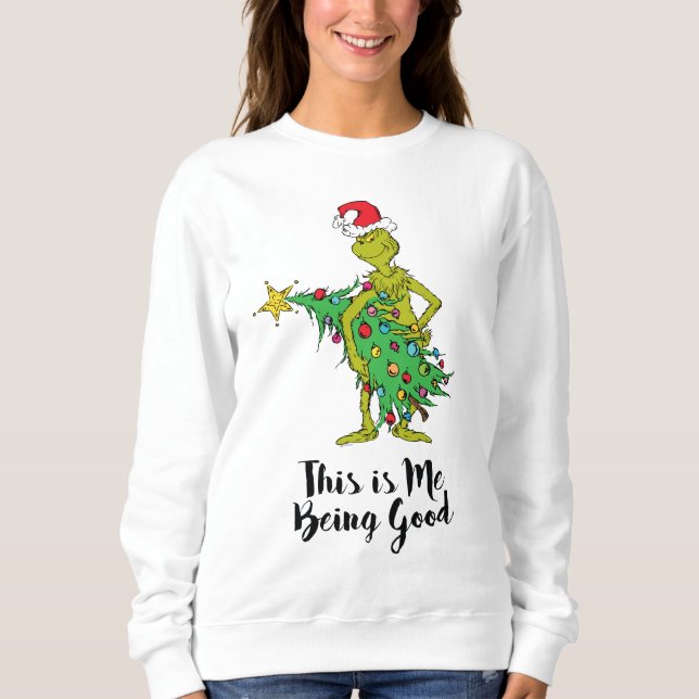 Classic Grinch | Naughty Sweatshirt (Front)
