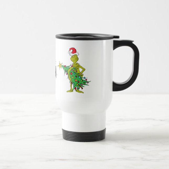 Classic Grinch | Naughty Travel Mug (Right)