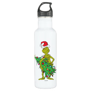 Classic Grinch Naughty Water Bottle