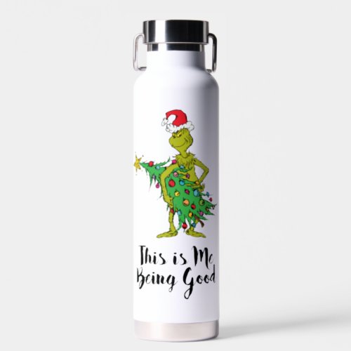 Classic Grinch  Naughty Water Bottle