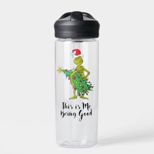 Classic Grinch  Naughty Water Bottle