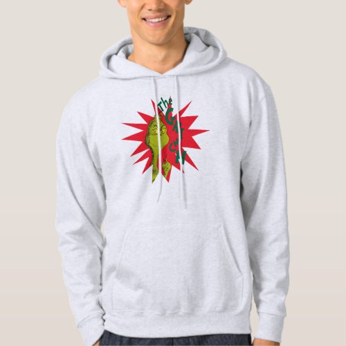 Classic Grinch  Red Starburst Hoodie