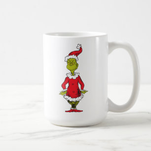 Classic Grinch Santa Claus Coffee Mug