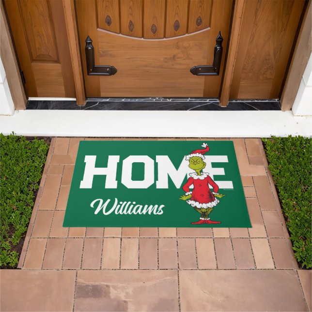 Classic Grinch | Santa Claus Doormat (Outdoor)
