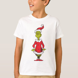 Classic Grinch Santa Claus T-Shirt