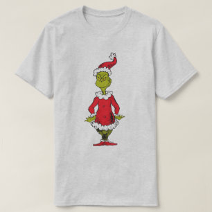 Classic Grinch Santa Claus T-Shirt