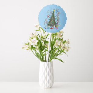 Classic Grinch Whoville Christmas Tree Balloon