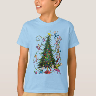 Classic Grinch Whoville Christmas Tree T-Shirt