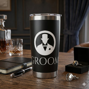 Classic Groom Thermal Tumbler