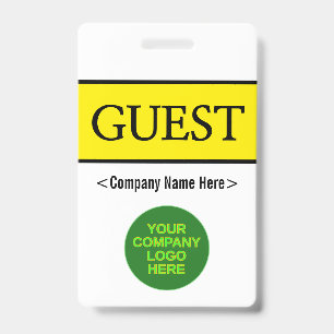 Classic "GUEST" Badge
