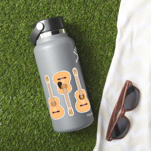 Classic guitar 3 pcs ! sticker