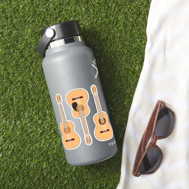 Classic guitar 3 pcs ! sticker (HydroFlask Insitu)