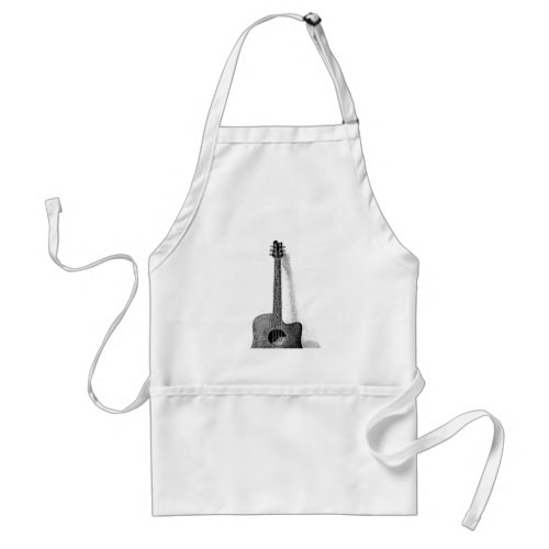 Classic Guitar Adult Apron