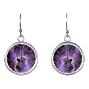 Classic Guitar Earrings
