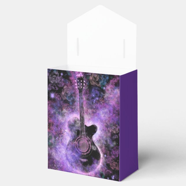 Classic Guitar Favor Boxes (Opened)