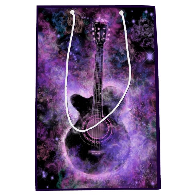 Classic Guitar Gift Bag (Front)