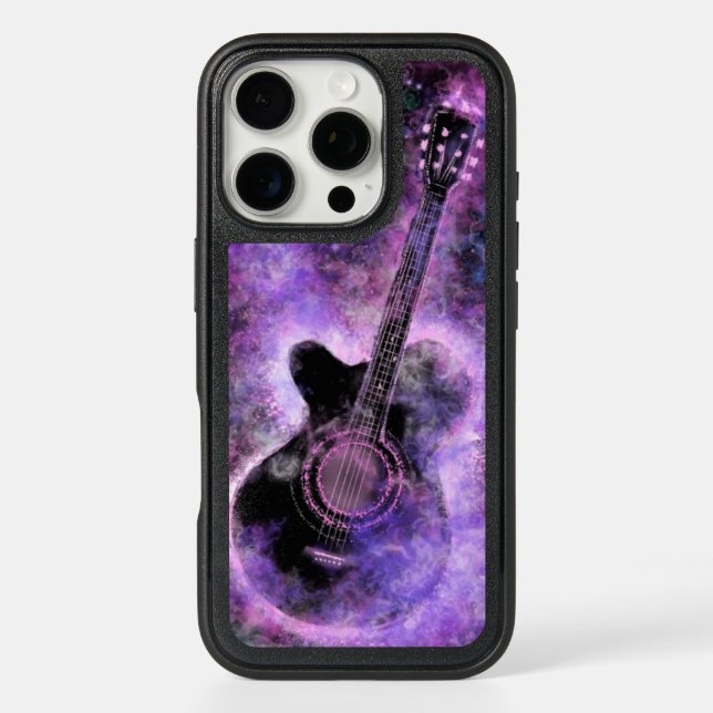 Classic Guitar iPhone Case (Back)