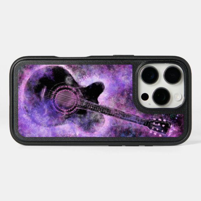 Classic Guitar iPhone Case (Back Horizontal)
