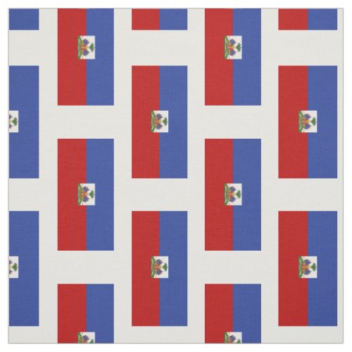 Classic Haitian Flag Fabric