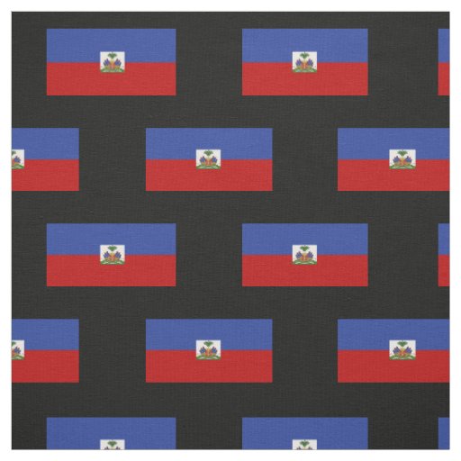 Classic Haitian Flag Fabric
