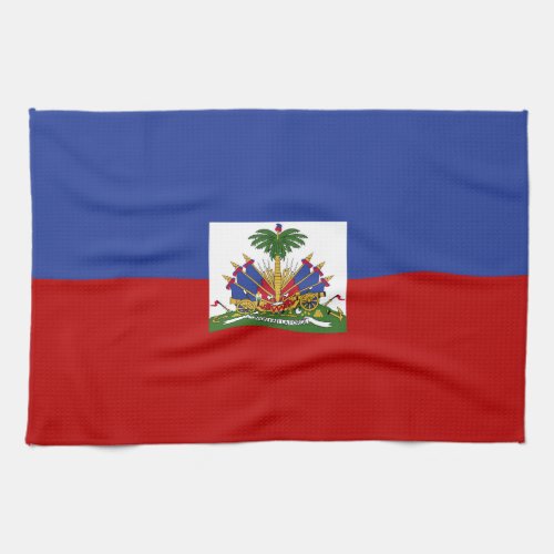 Classic Haitian Flag Kitchen Towel