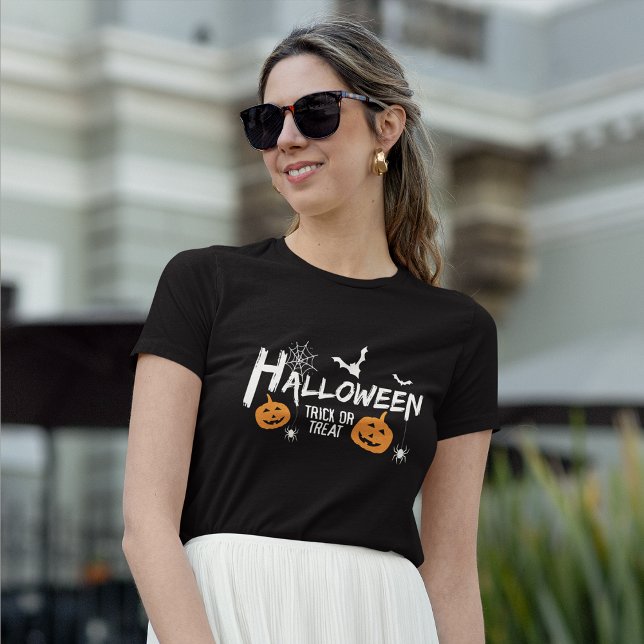 Classic Halloween: Trick or Treat Tri-Blend Shirt (Creator Uploaded)