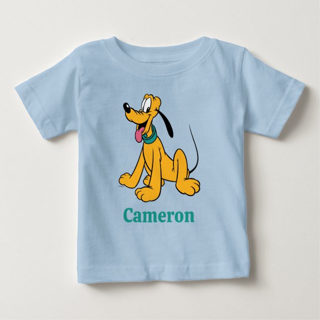 Classic Happy Pluto Baby T-Shirt (Front)