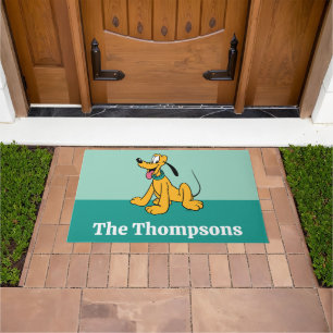 Classic Happy Pluto Doormat