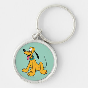 Classic Happy Pluto Keychain