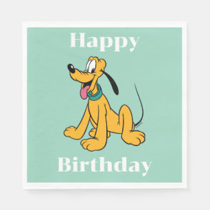 Classic Happy Pluto Napkins