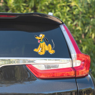 Classic Happy Pluto Sticker