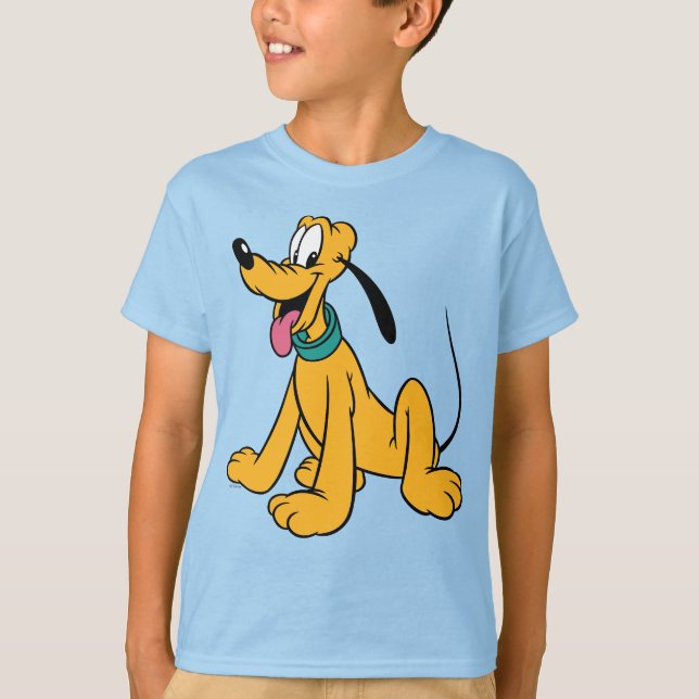 Classic Happy Pluto T-Shirt (Front)