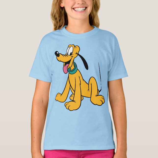 Classic Happy Pluto T-Shirt (Front)