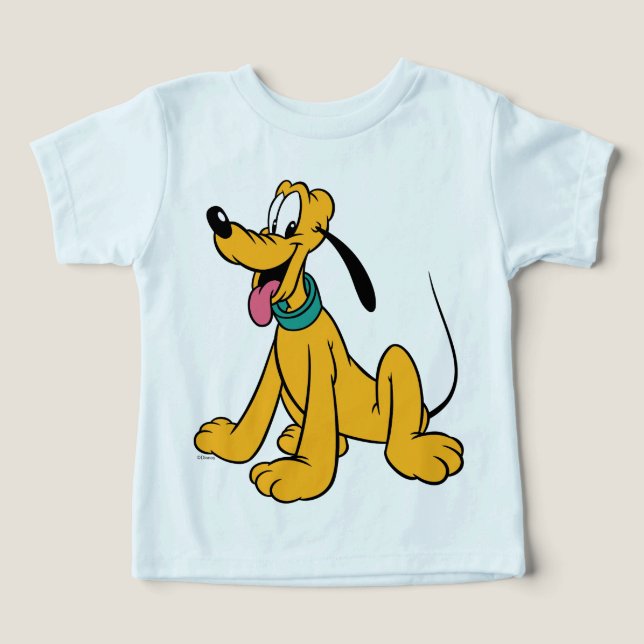 Classic Happy Pluto Toddler T-shirt (Design Front)
