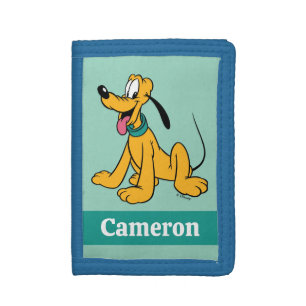 Classic Happy Pluto Trifold Wallet
