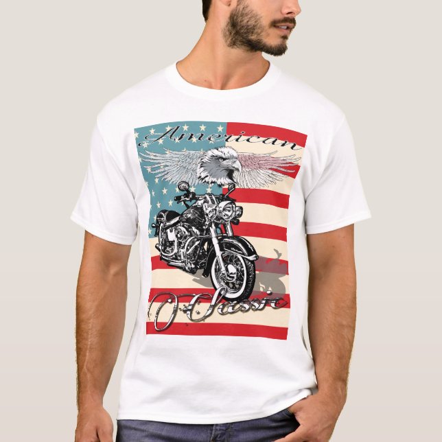 Classic Harley Hog T-Shirt (Front)
