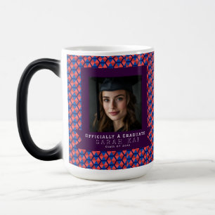 Classic Hex Pattern Gift For Him Grad Color Morph Mug